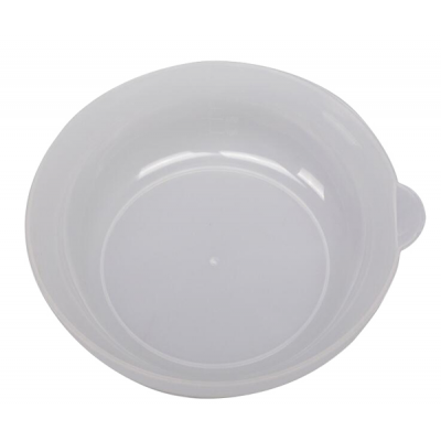 Transparent 600ml Round Bowl